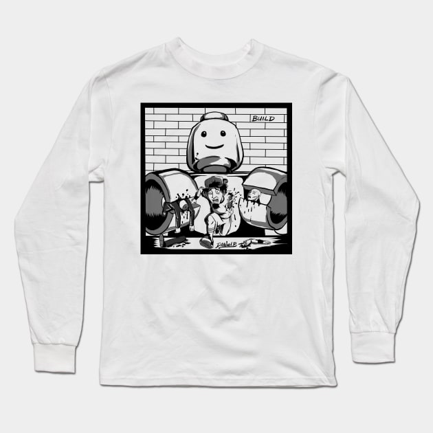 Build Long Sleeve T-Shirt by sk8rDan